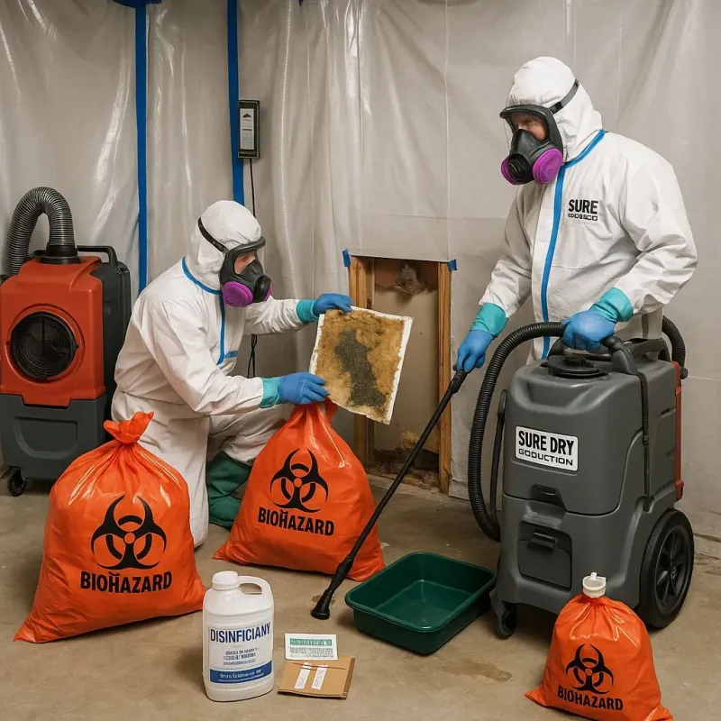 Contaminated Water Handling Protocols process in Hillsdale County, MI
