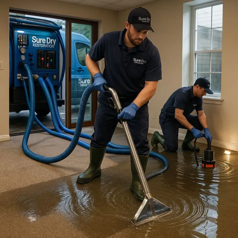 Water Extraction and Removal process in Hillsdale County, MI